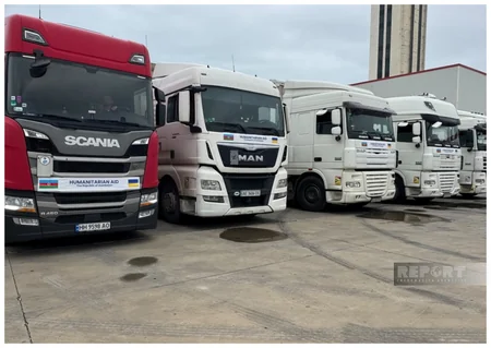 Azerbaijan sends another batch of electrical equipment to Ukraine as humanitarian aid