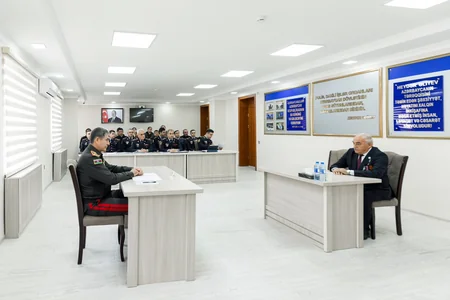 Vilayət Eyvazov Şəkidə vətəndaş qəbulu və sıra baxışı keçirib