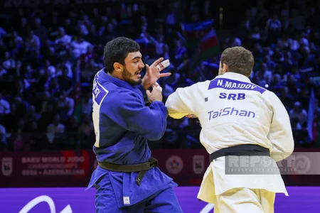 Azərbaycan cüdoçusu Murad Fətiyev dünya çempionatında bürünc medal qazanıb - YENİLƏNİB-4