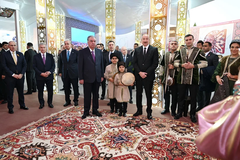 President Ilham Aliyev visited CIS National Culinary Festival and attended official reception
