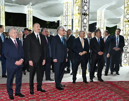 Prezident İlham Əliyev MDB Ölkələrinin Milli Kulinariya Festivalı ilə tanış olub, rəsmi qəbulda iştirak edib