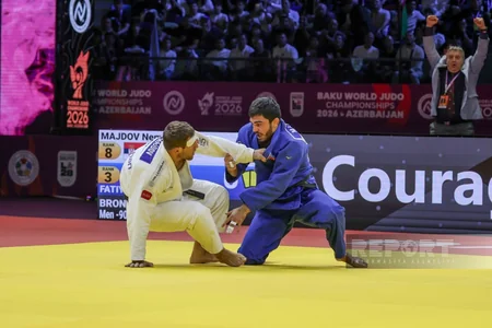 Azərbaycan cüdoçusu Murad Fətiyev dünya çempionatında bürünc medal qazanıb - YENİLƏNİB-4