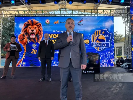 Gəncədə ilk dəfə voleybol festivalı keçirilib