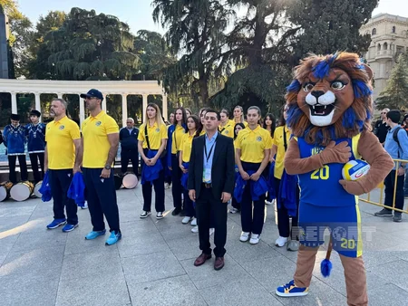 Gəncədə ilk dəfə voleybol festivalı keçirilib