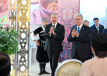 Prezident İlham Əliyev MDB Ölkələrinin Milli Kulinariya Festivalı ilə tanış olub, rəsmi qəbulda iştirak edib