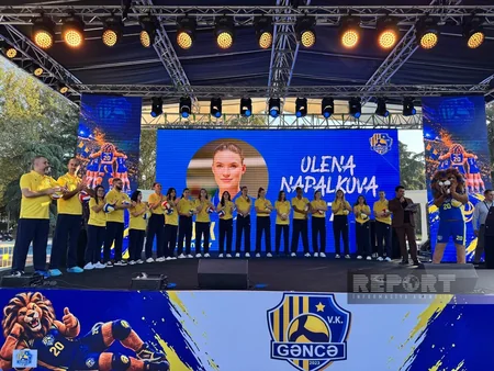 Gəncədə ilk dəfə voleybol festivalı keçirilib