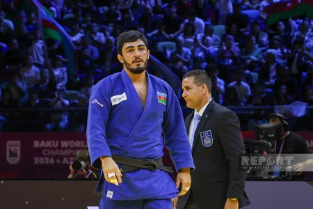 Azərbaycan cüdoçusu Murad Fətiyev dünya çempionatında bürünc medal qazanıb - YENİLƏNİB-4
