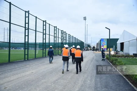 Журналисты ознакомились со Спортивно-тренировочным комплексом в Говсане