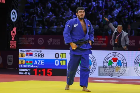 Azərbaycan cüdoçusu Murad Fətiyev dünya çempionatında bürünc medal qazanıb - YENİLƏNİB-4