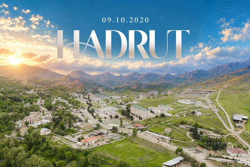 Hadrutun işğaldan azad olunmasından 6 il ötür