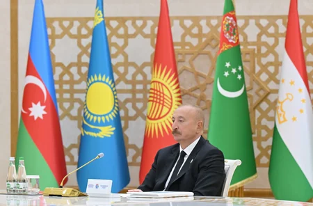 İlham Əliyev Azərbaycan və Mərkəzi Asiya Dövlət başçılarının 8-ci Məşvərət görüşündə iştirak edir