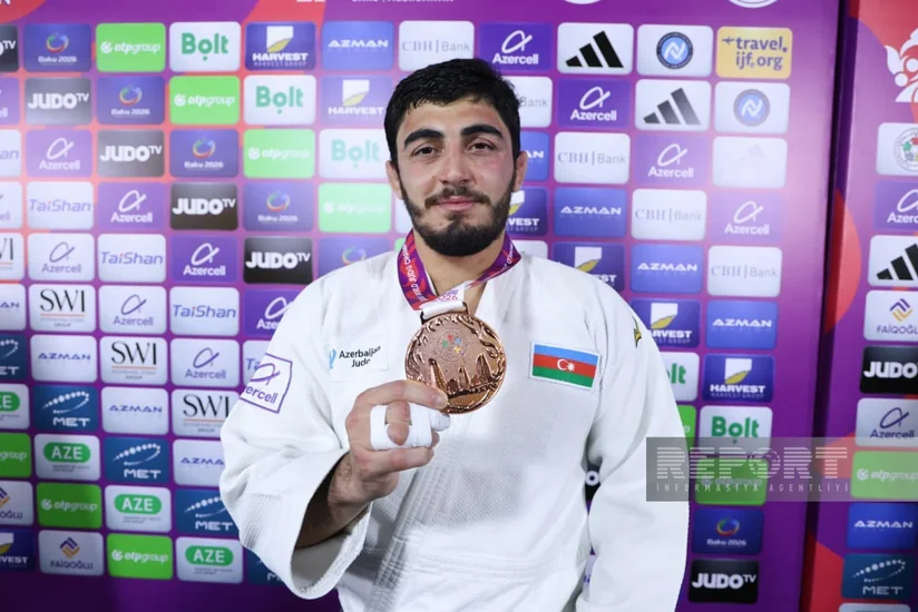 Azərbaycan cüdoçusu Murad Fətiyev dünya çempionatında bürünc medal qazanıb - YENİLƏNİB-4