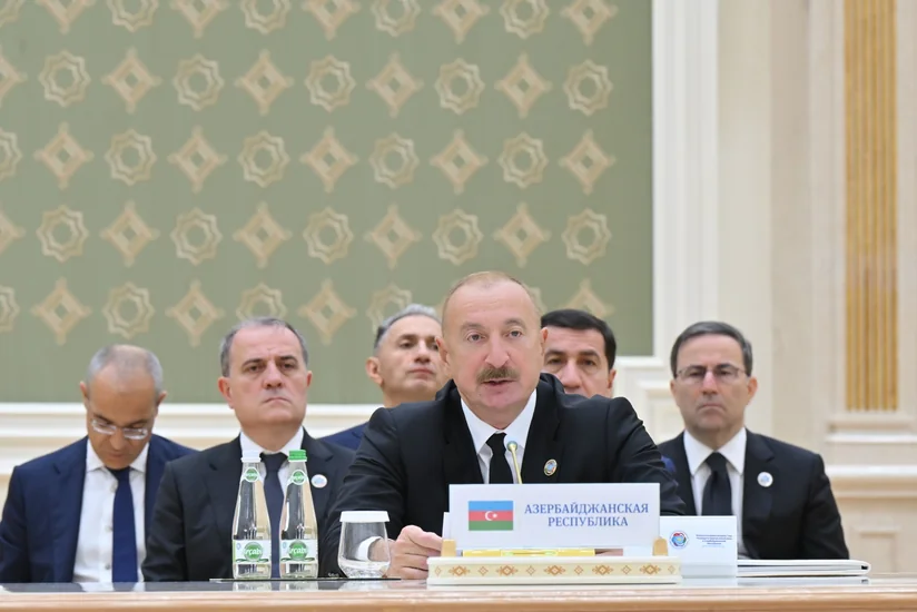 Prezident: Azərbaycan yaşıl enerji dəhlizinin yaradılması üzrə Qazaxıstan və Özbəkistanla iş aparır