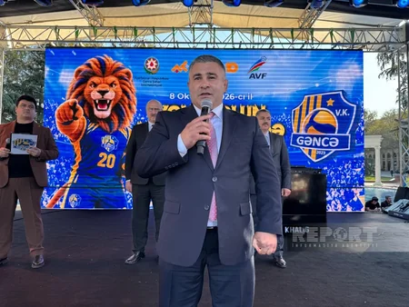 Gəncədə ilk dəfə voleybol festivalı keçirilib