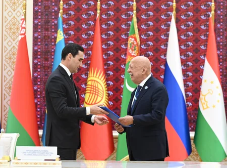 Expanded CIS meeting concludes in Turkmenbashi - Update