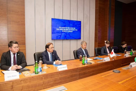 ASAN xidmət's experience presented to Japanese delegation