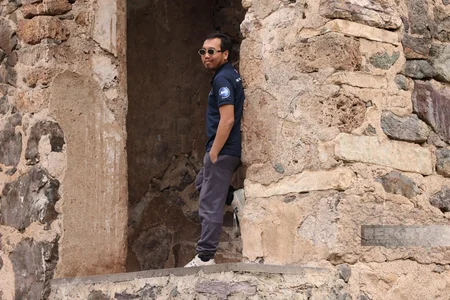 Beynəlxalq səyyahlar Kəlbəcərdəki Xudavəng monastırında olublar