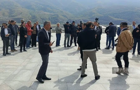 International conference participants visit Azerbaijan's Khojaly