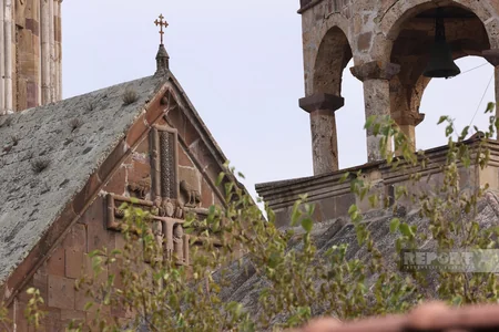 Int'l travelers visit Ganjasar Monastery in Azerbaijan's Karabakh