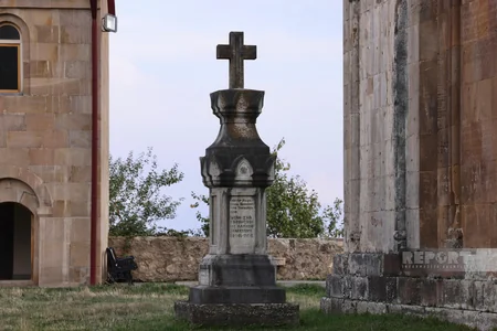 Int'l travelers visit Ganjasar Monastery in Azerbaijan's Karabakh
