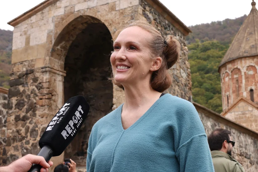 American traveller praises pace of reconstruction in Karabakh