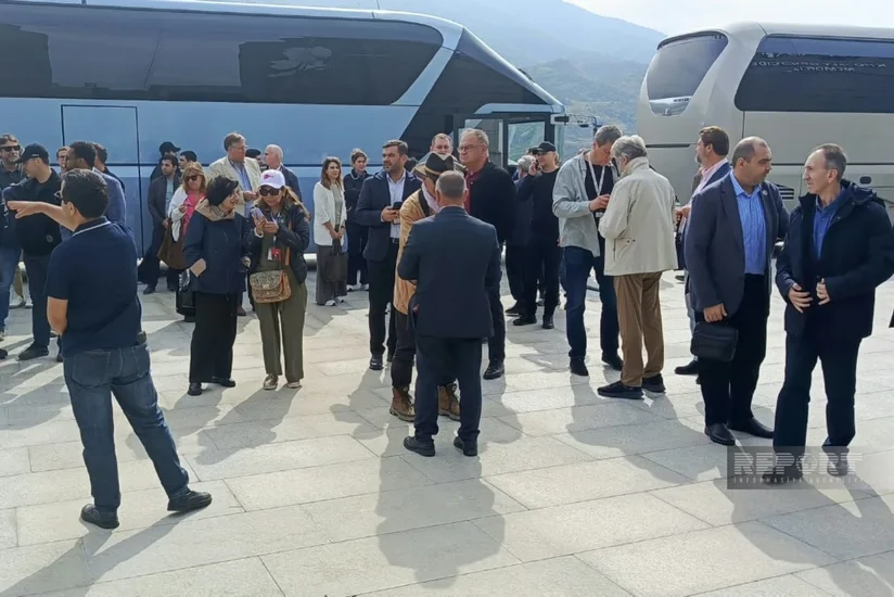 İtkin düşmüş şəxslərlə bağlı beynəlxalq konfransın iştirakçıları Xocalıya səfər ediblər