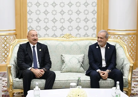 İlham Əliyevin İran Prezidenti ilə görüşü keçirilib - YENİLƏNİB-2