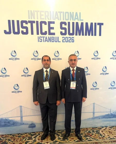 Anar Bağırov Türkiyədə Beynəlxalq Ədalət Sammitində çıxış edib