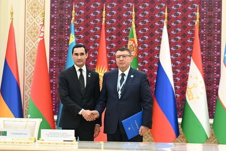 Expanded CIS meeting concludes in Turkmenbashi - Update