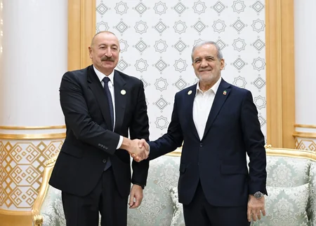 İlham Əliyevin İran Prezidenti ilə görüşü keçirilib - YENİLƏNİB-2