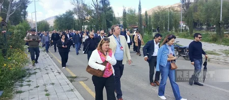 İtkin düşmüş şəxslərlə bağlı beynəlxalq konfransın iştirakçılarının Laçına səfərləri başa çatıb