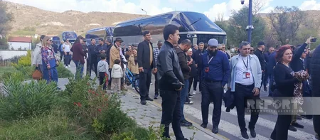 İtkin düşmüş şəxslərlə bağlı beynəlxalq konfransın iştirakçılarının Laçına səfərləri başa çatıb