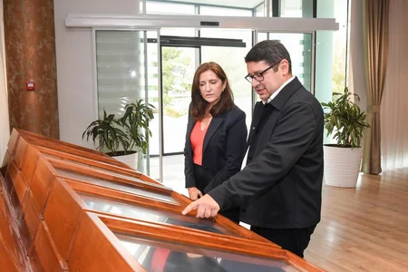Asunsion Loriyente Bakıda Azərbaycan Su İdmanı Federasiyasının fəaliyyəti ilə tanış olub