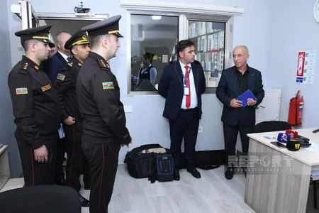 FHN-in Dövlət Yanğın Nəzarəti Xidməti yanğın təhlükəsizliyi mövzusunda kütləvi tədbir keçirib