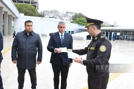 FHN-in Dövlət Yanğın Nəzarəti Xidməti yanğın təhlükəsizliyi mövzusunda kütləvi tədbir keçirib