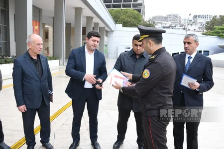 FHN-in Dövlət Yanğın Nəzarəti Xidməti yanğın təhlükəsizliyi mövzusunda kütləvi tədbir keçirib