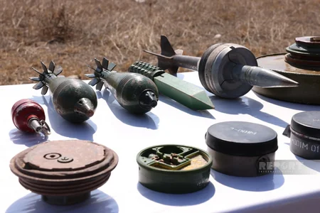 International travelers visit mine clearance site in Azerbaijan's Jabrayil