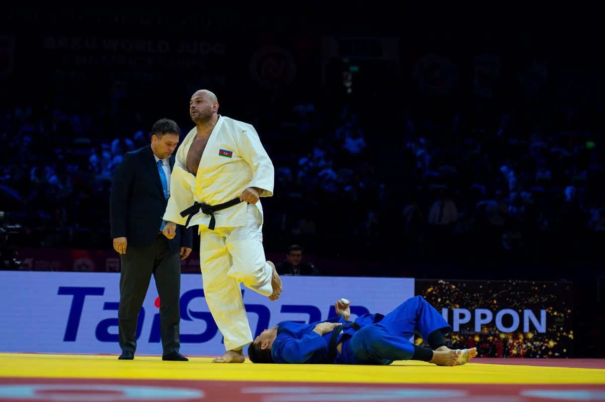 Dünya çempionatı: Uşanqi Kokauri finalda, Kənan Nəsibov bürünc medal uğrunda yarışacaq - YENİLƏNİB-2