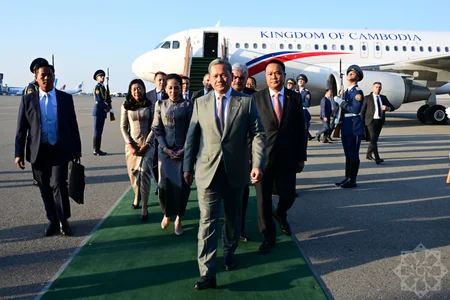 Kambocanın Baş naziri Azərbaycana rəsmi səfərə gəlib