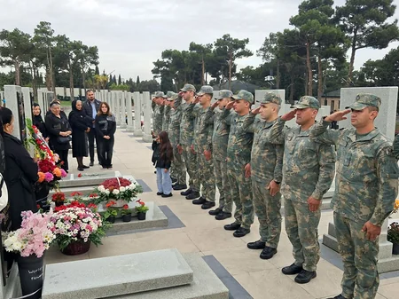 Şəhidlərin xatirəsi anılıb