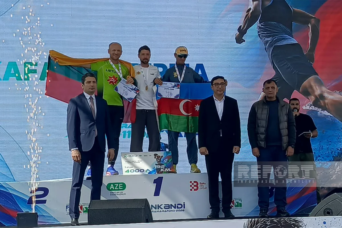 Winners of III International Khankandi Ultramarathon awarded