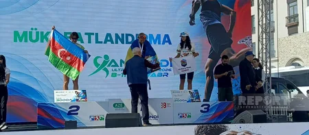 III Beynəlxalq Xankəndi Ultramarafonunun qalibləri mükafatlandırılıb