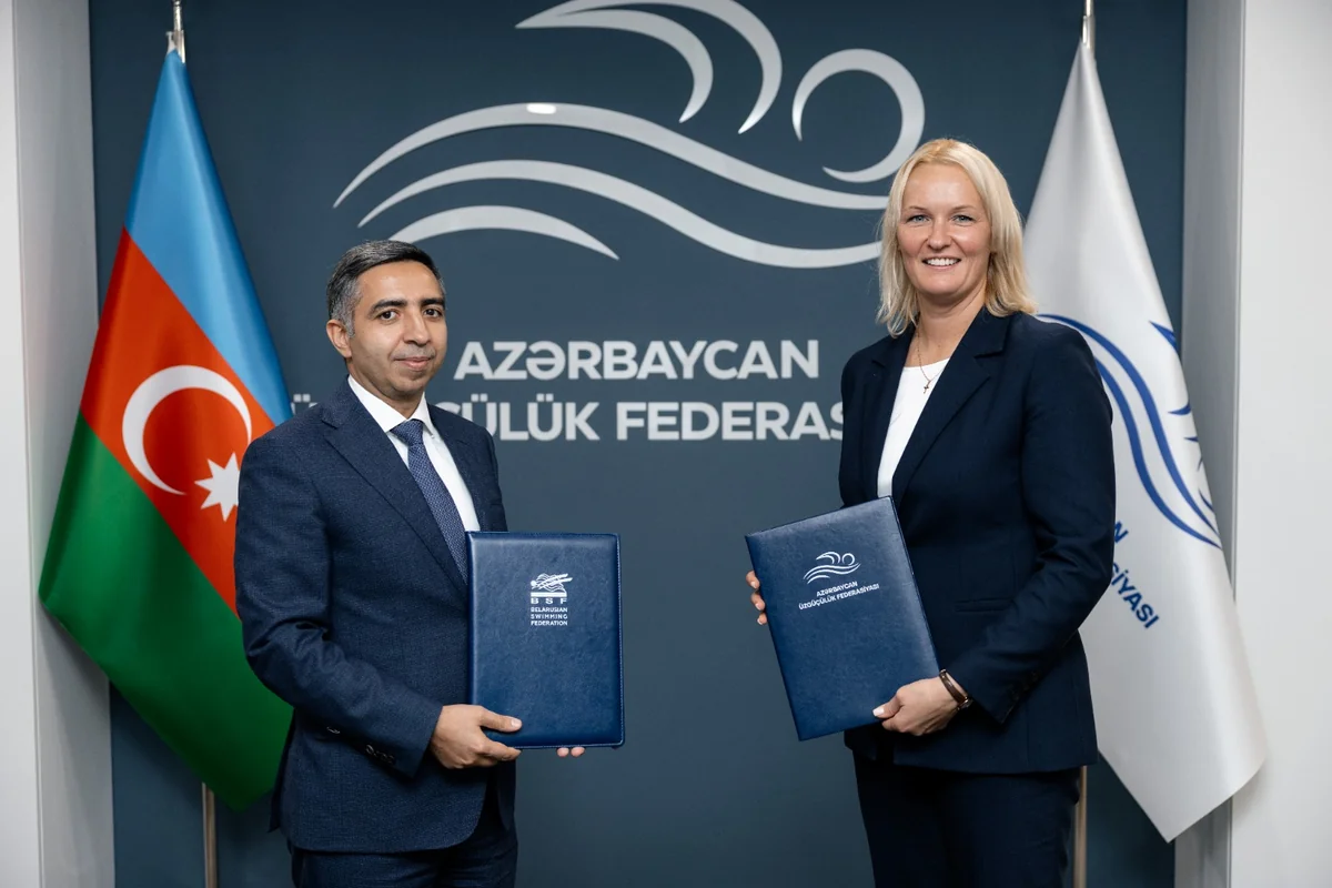 Azerbaijan, Belarus swimming federations sign cooperation memorandum