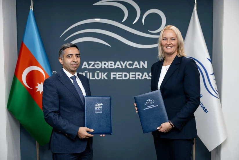 Azərbaycan və Belarusun üzgüçülük federasiyaları arasında memorandum imzalanıb