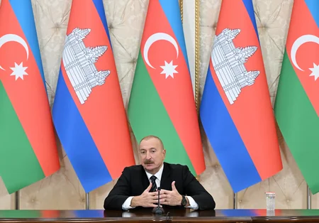 Prezident İlham Əliyev və Kambocanın Baş naziri mətbuata bəyanatlarla çıxış ediblər - YENİLƏNİB-2