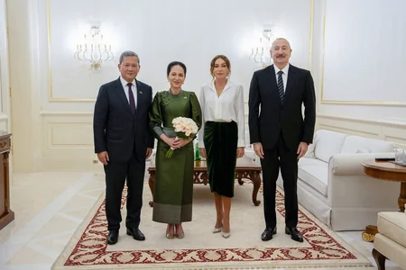 İlham Əliyevin adından Kamboca Baş nazirinin şərəfinə rəsmi nahar verilib