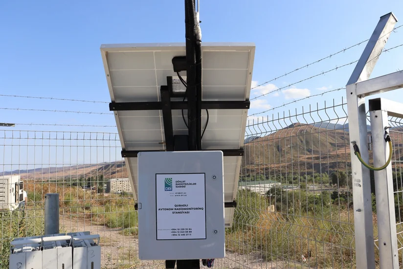 Qubadlıda günəş enerjisi ilə işləyən avtonom radiomonitorinq stansiyası istifadəyə verilib