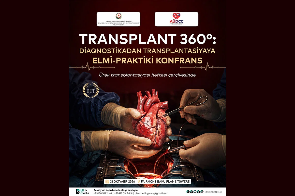 Bakıda Ürək transplantasiyası həftəsi keçiriləcək