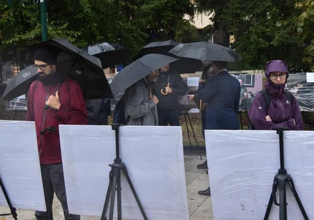 Sarayevoda mina qurbanlarına həsr olunmuş növbəti ekspozisiya keçirilib