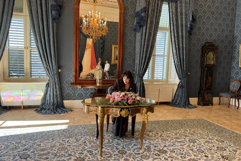 Azerbaijan's ambassador presents credentials to Hungarian president